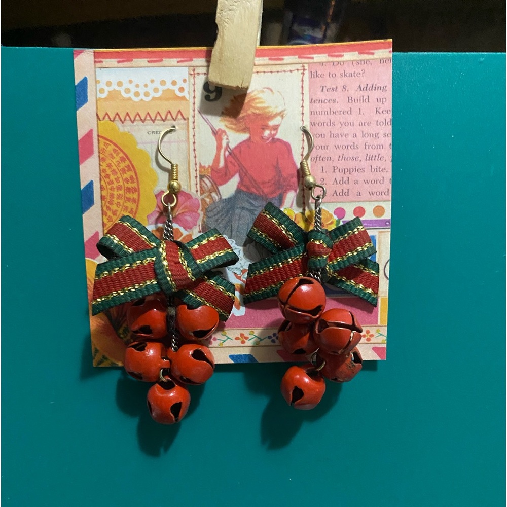 Christmas earrings